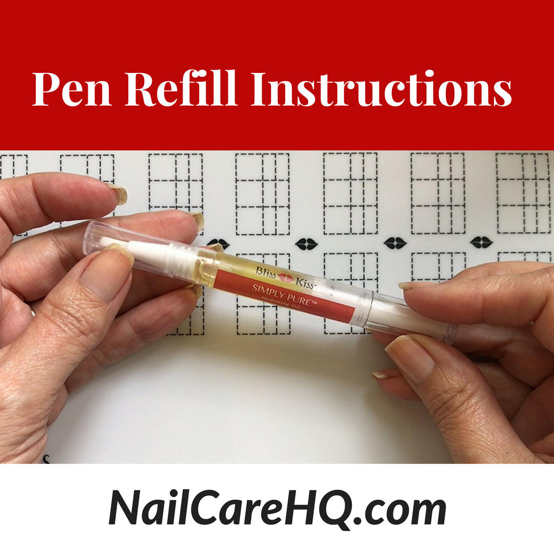 Pen Refill Instructions